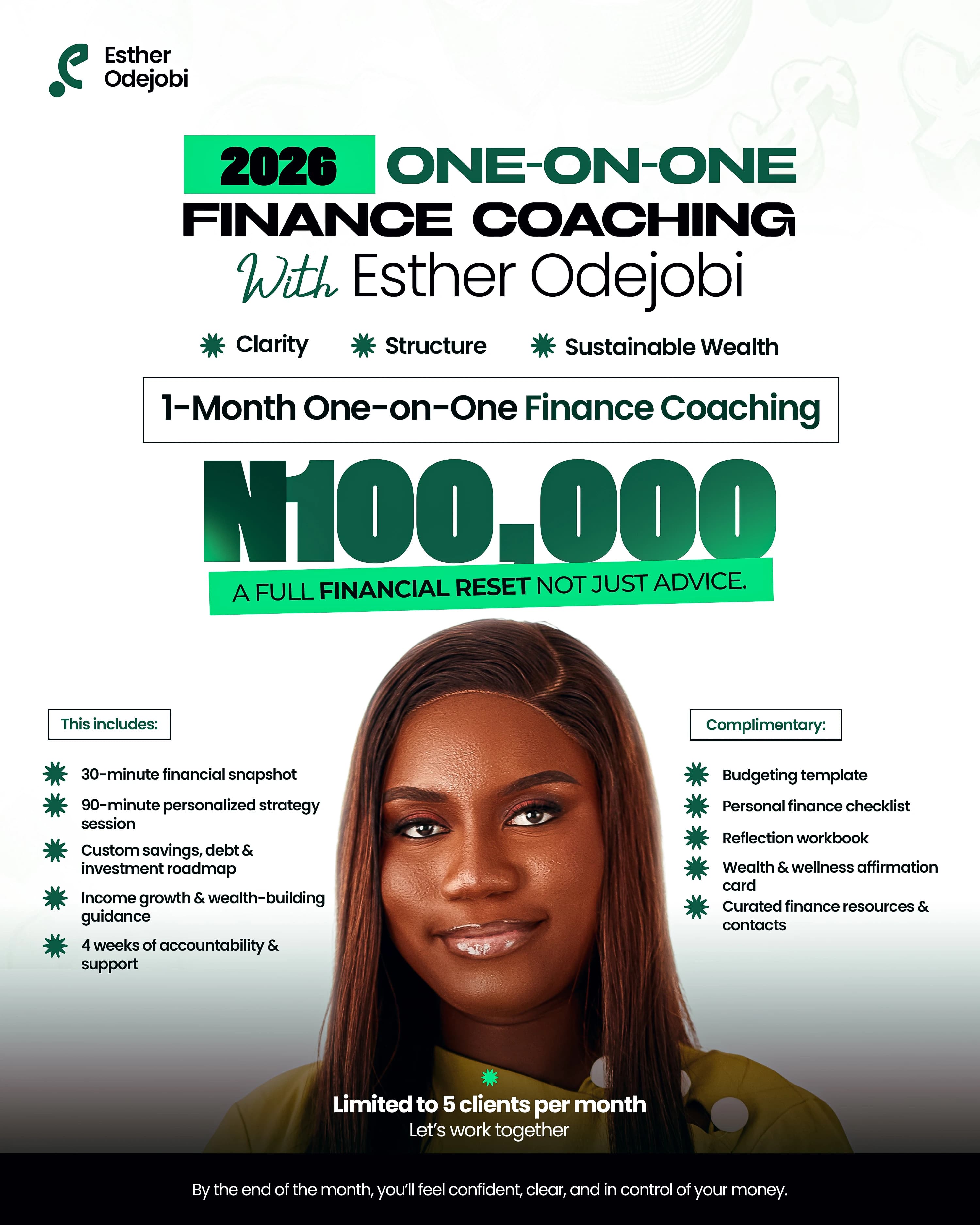 1-Month 1-on-1 Coaching